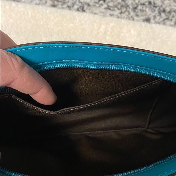 Coach Patent, leather wristlet
